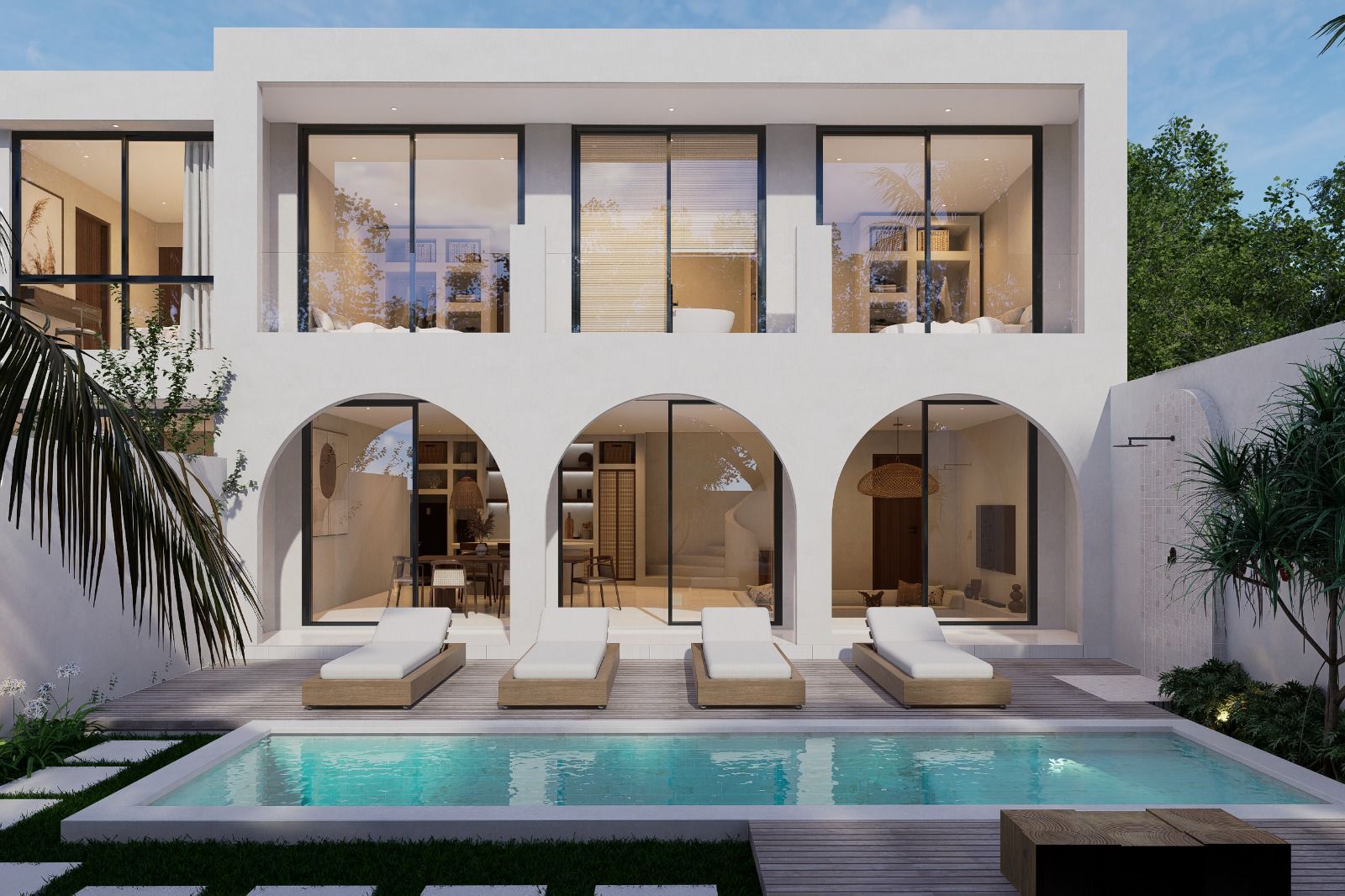 OFFPLAN 2 BEDROOM VILLA FOR SALE LEASEHOLD IN SANUR BE-2990