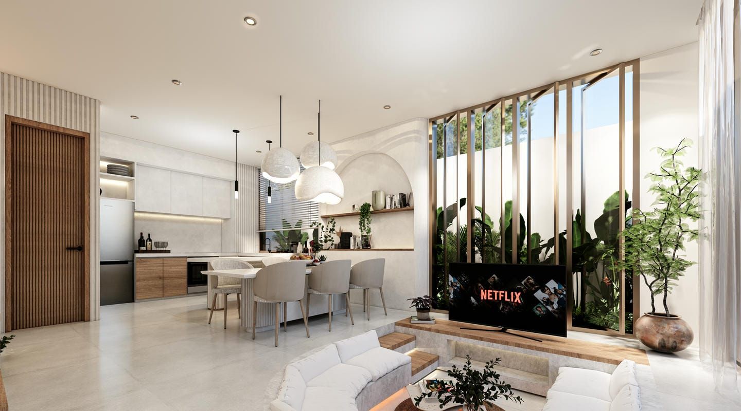 READY NOW 3 BEDROOM VILLA FOR SALE LEASEHOLD IN PECATU BE-2060