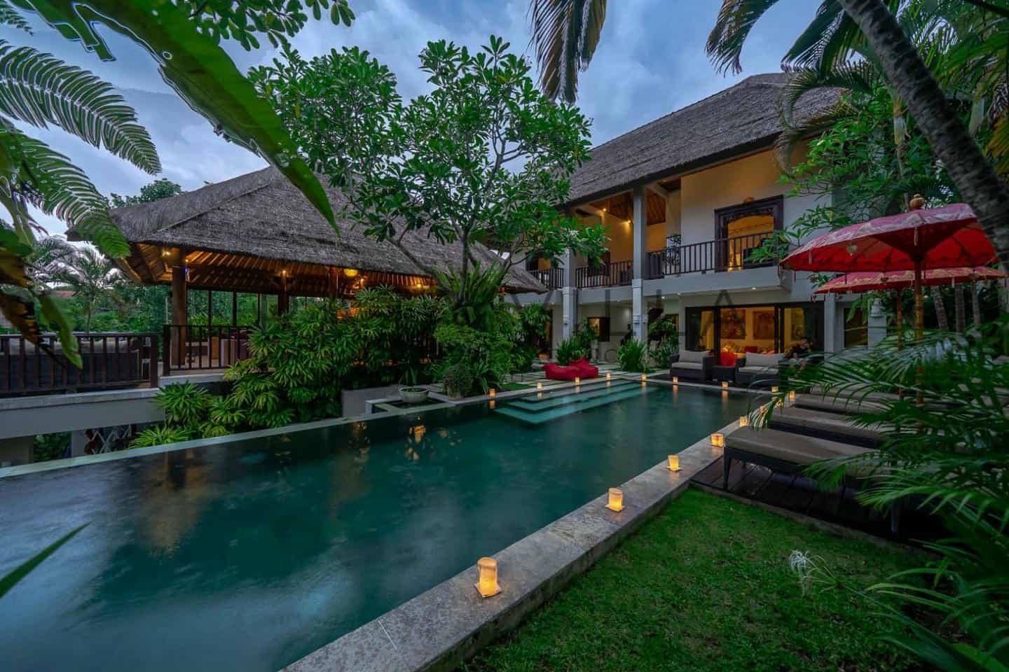 Ready Now Jungle View 4 Bedroom Villa for Sale Freehold in Pererenan Be-1906
