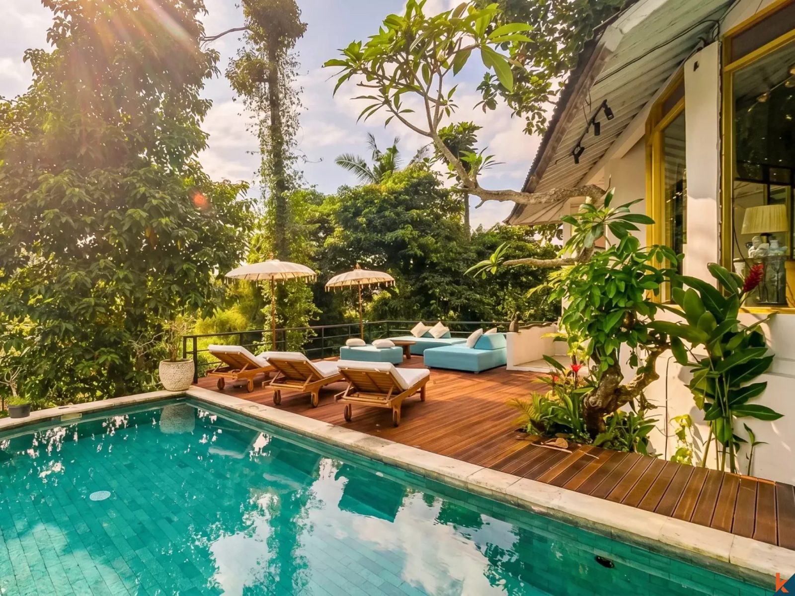 Artistic Long Leasehold Three Bedroom Property in Ubud