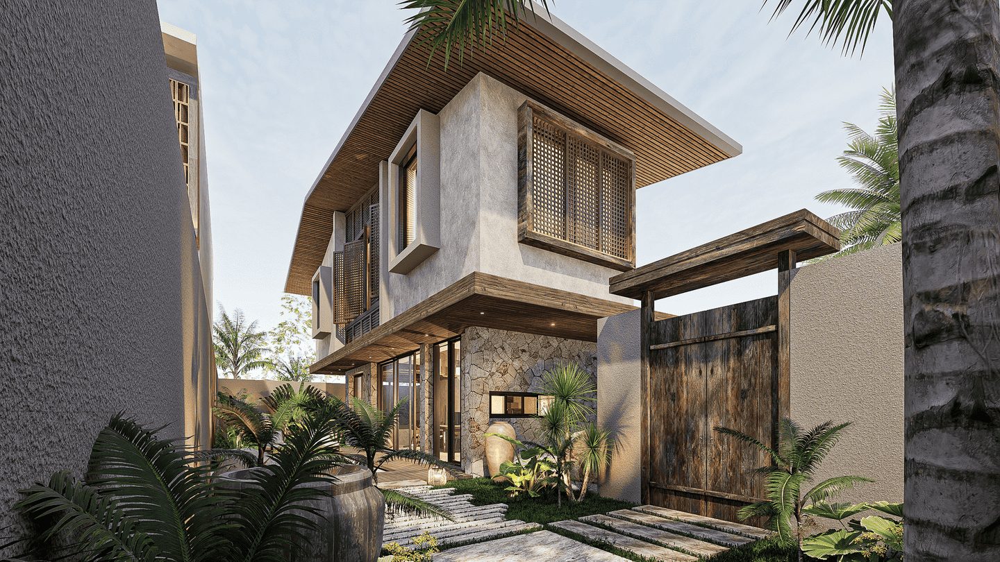 Ready Ocean View 2 Bedroom Multi-residence Villa for Sale Freehold in Kuta Lombok Be-3219