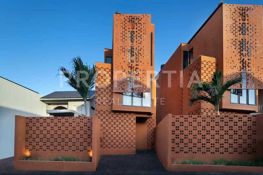 Contemporary Earth Tone Villa in Kayu Tulang