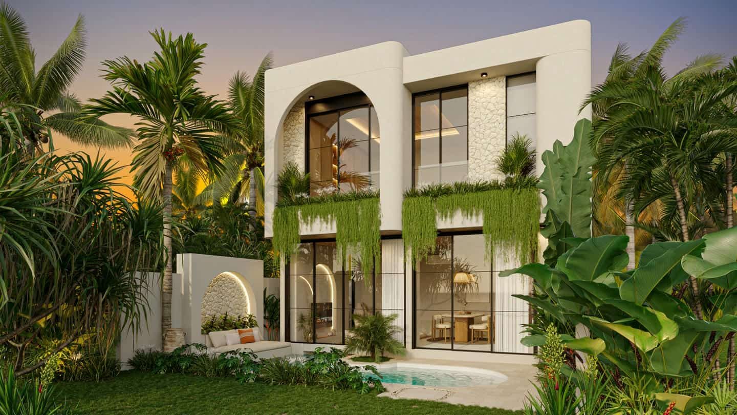 Offplan Luxury 1 Bedroom Bamboo Villas for Sale Leasehold & Freehold in Kuta Lombok Be-3296