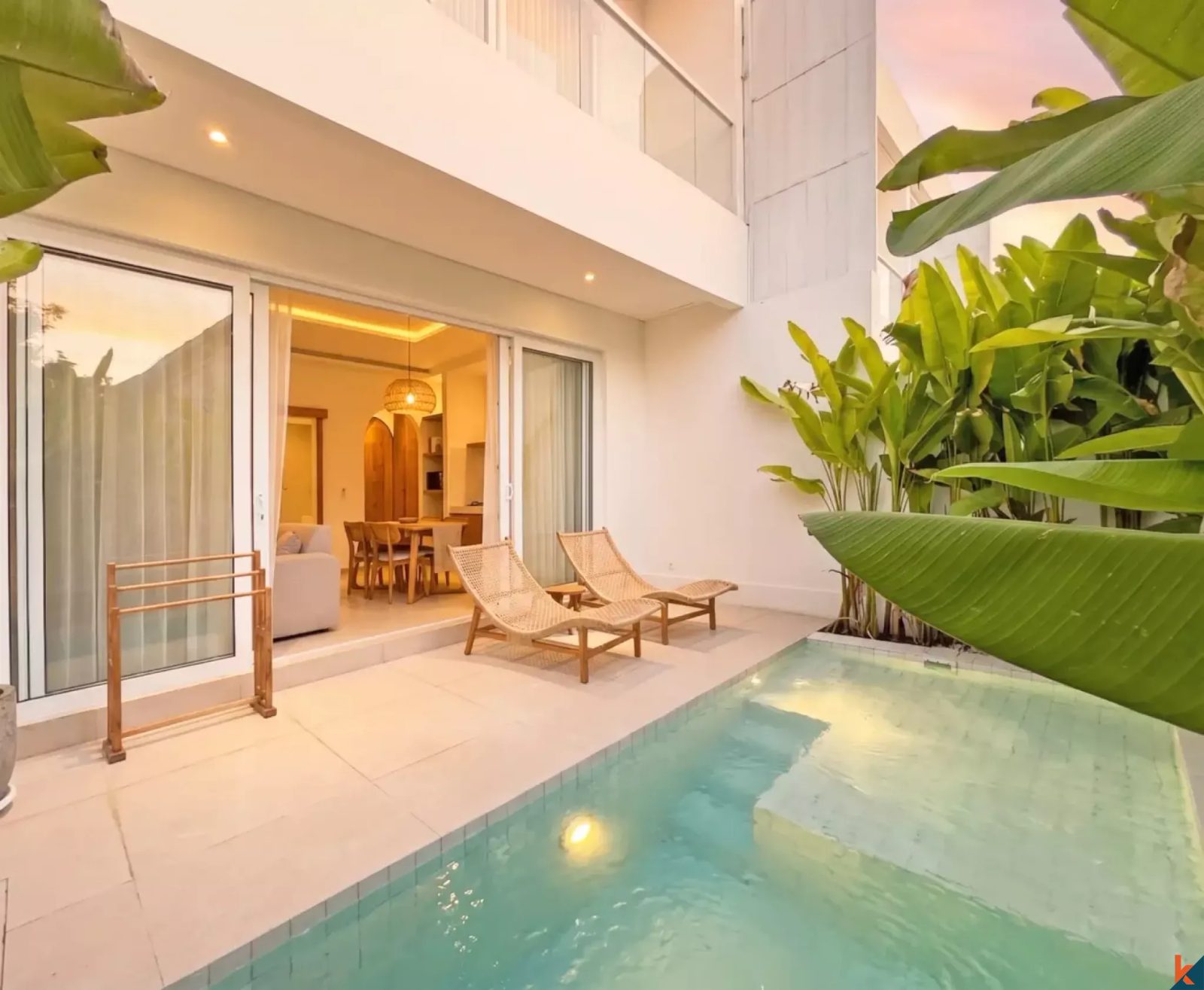 Amazing Two Bedroom Property for Lease with Modern Style in Balangan