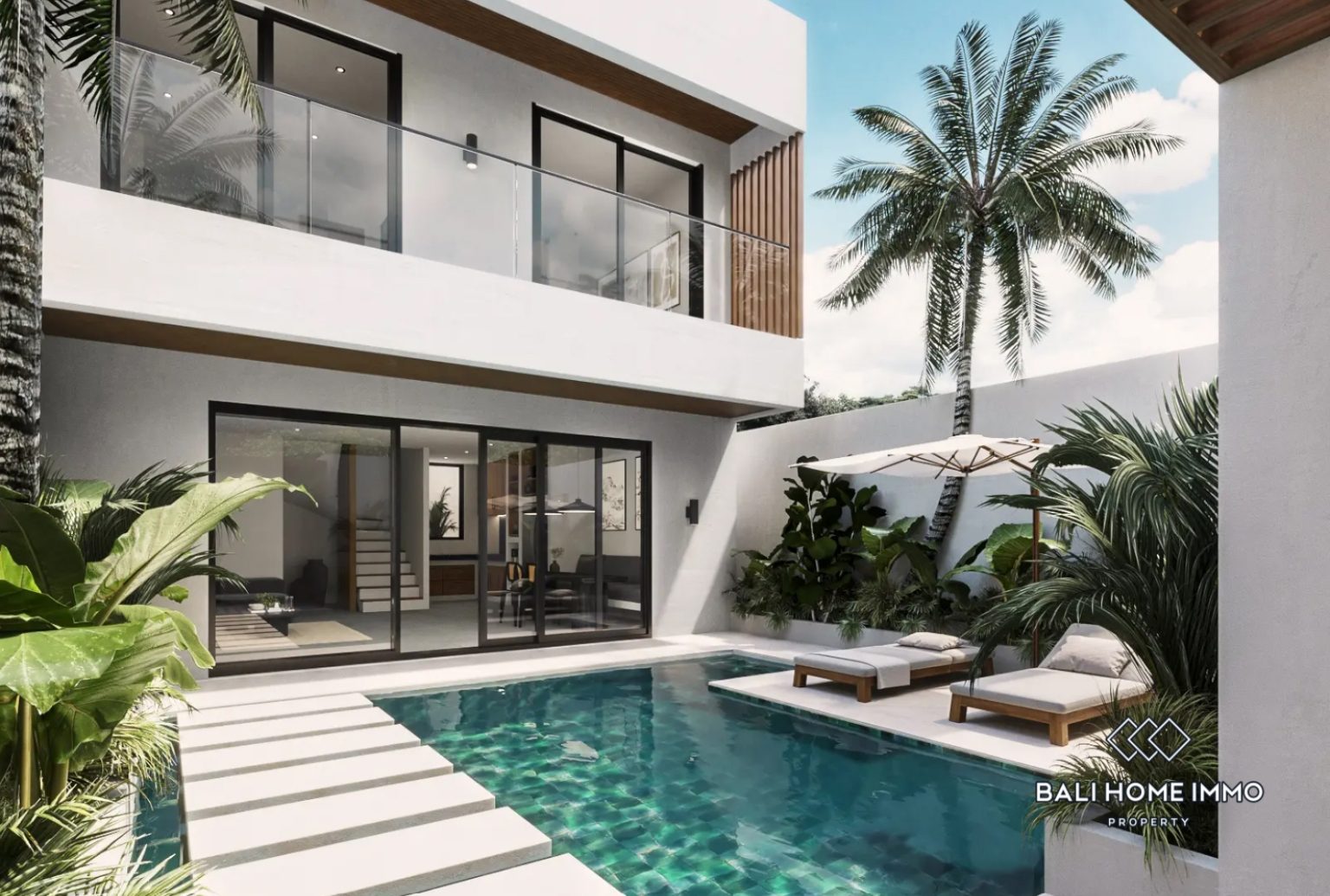 Off Plan Contemporary 2 Bedroom Ocean View Villas for Sale in Pecatu - RF10794D