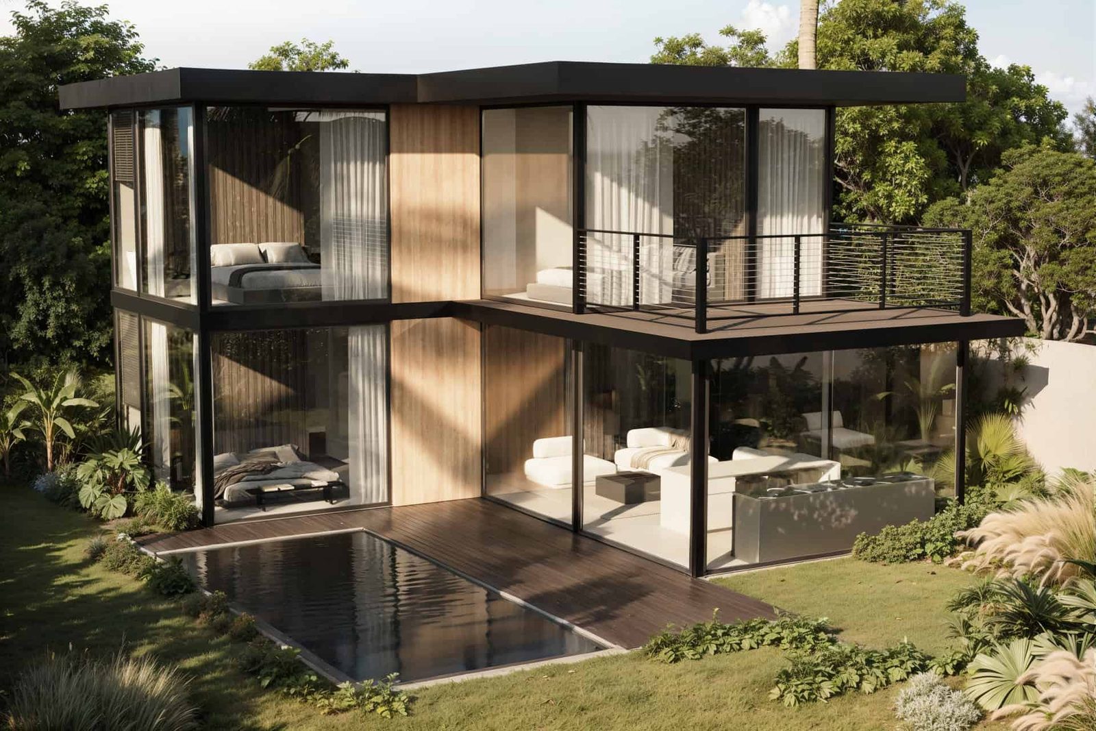 Modern 3 Bedroom Villa Near Beach for Sale Leasehold in Uluwatu Be-940
