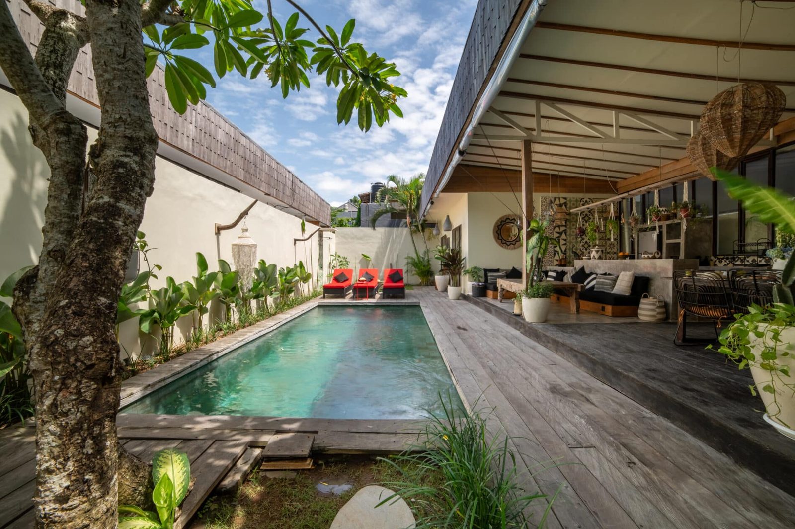 3 bedrooms stylish villa in Canggu