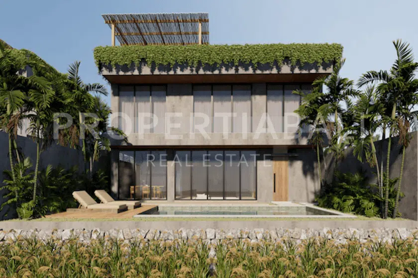 Modern Industrial Villa in Munggu