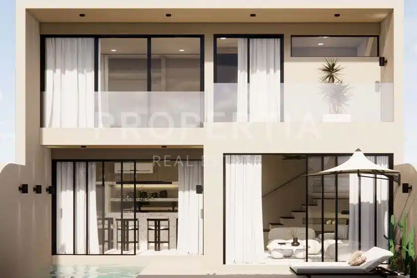 Amazing Modern Contemporary Oceanview Villas in Bingin