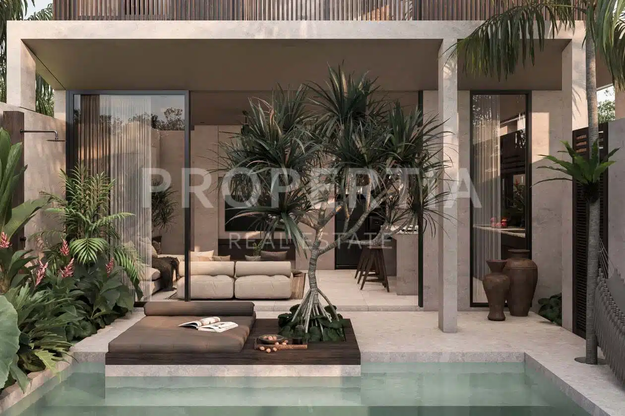 Stylish Tulum-Style 1 Bedroom Villa in Babakan