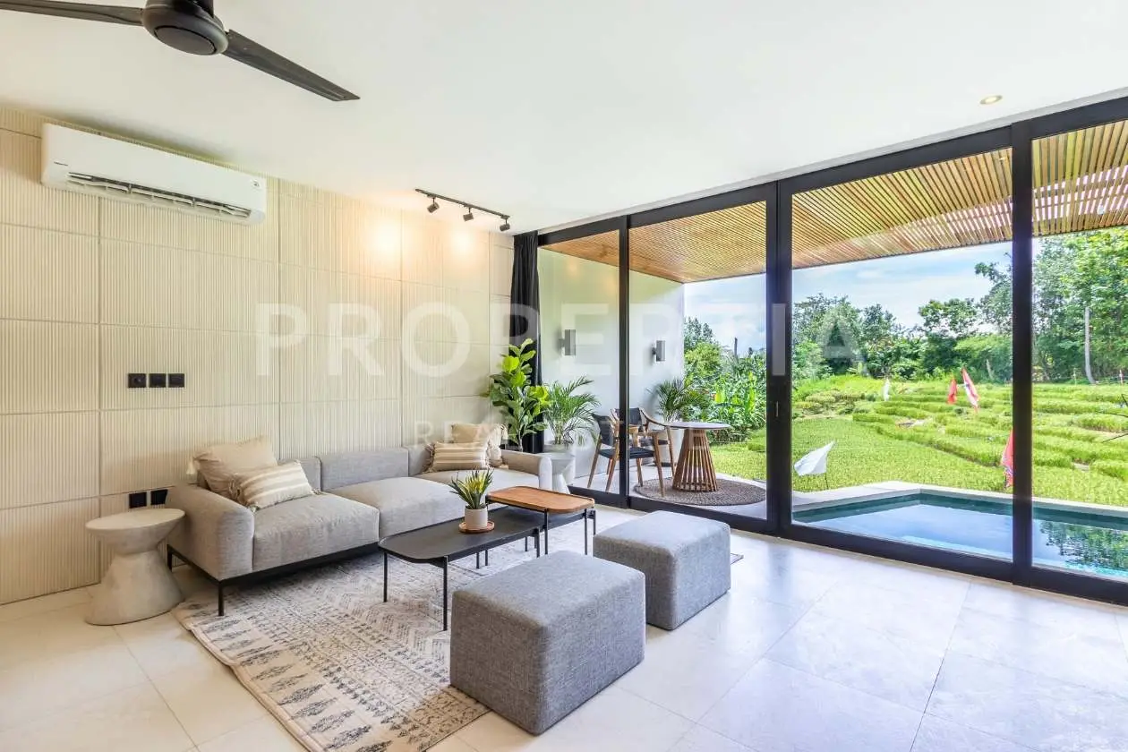 Charming Rice Field View Villa in the Heart of Canggu