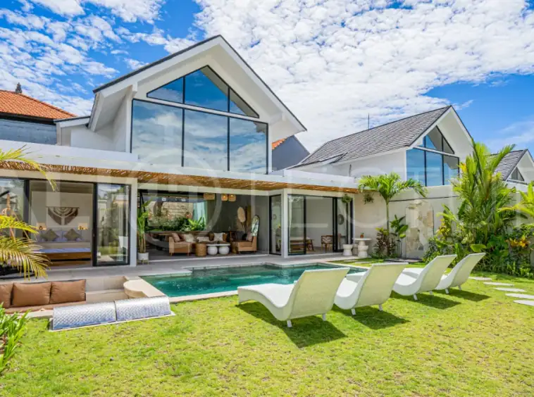 Off-Plan Expansive Tropical 4 Bedroom Villa for Sale in Semer Kerobokan