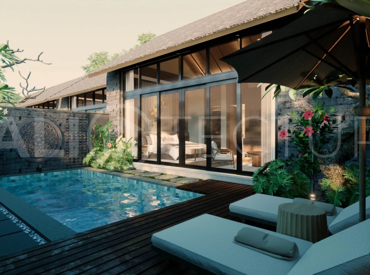 Stylish Off-Plan Villa in Seminyak for Sale with Pool & Lush Garden