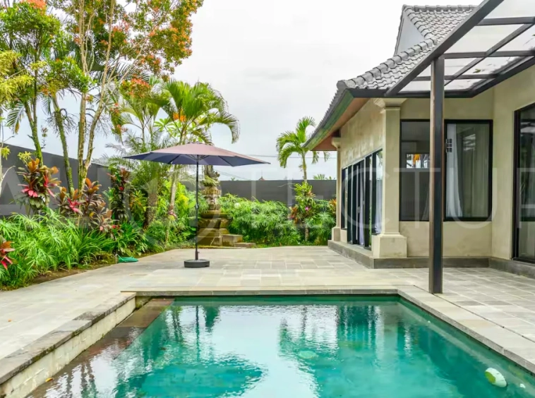 Jungle View 3 Bedroom Villa for Sale in Ubud Bali