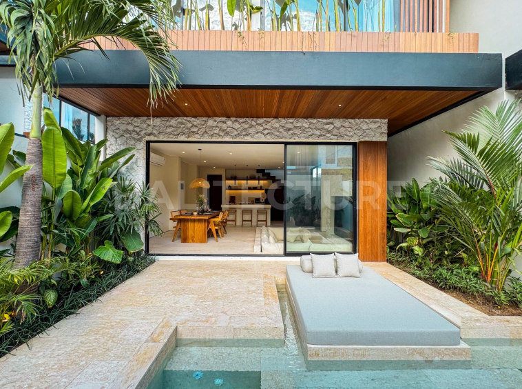 Your Off-Plan Mediterranean Oasis in Canggu: A Private 2-Bedroom Villa Awaits