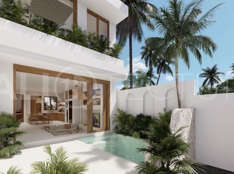 Tropical 2 Bedroom Off-Plan Villa for Sale near Balangan Beach