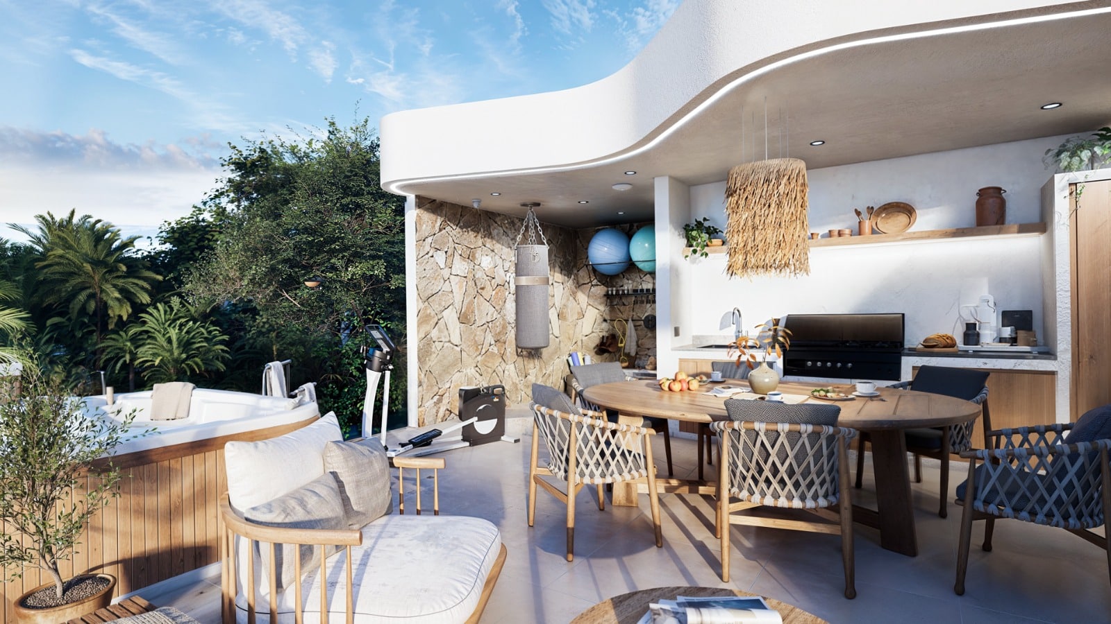 Uluwatu Beach Complex: 2 Units Left! 2 Bedroom Villas with Jacuzzi Rooftop