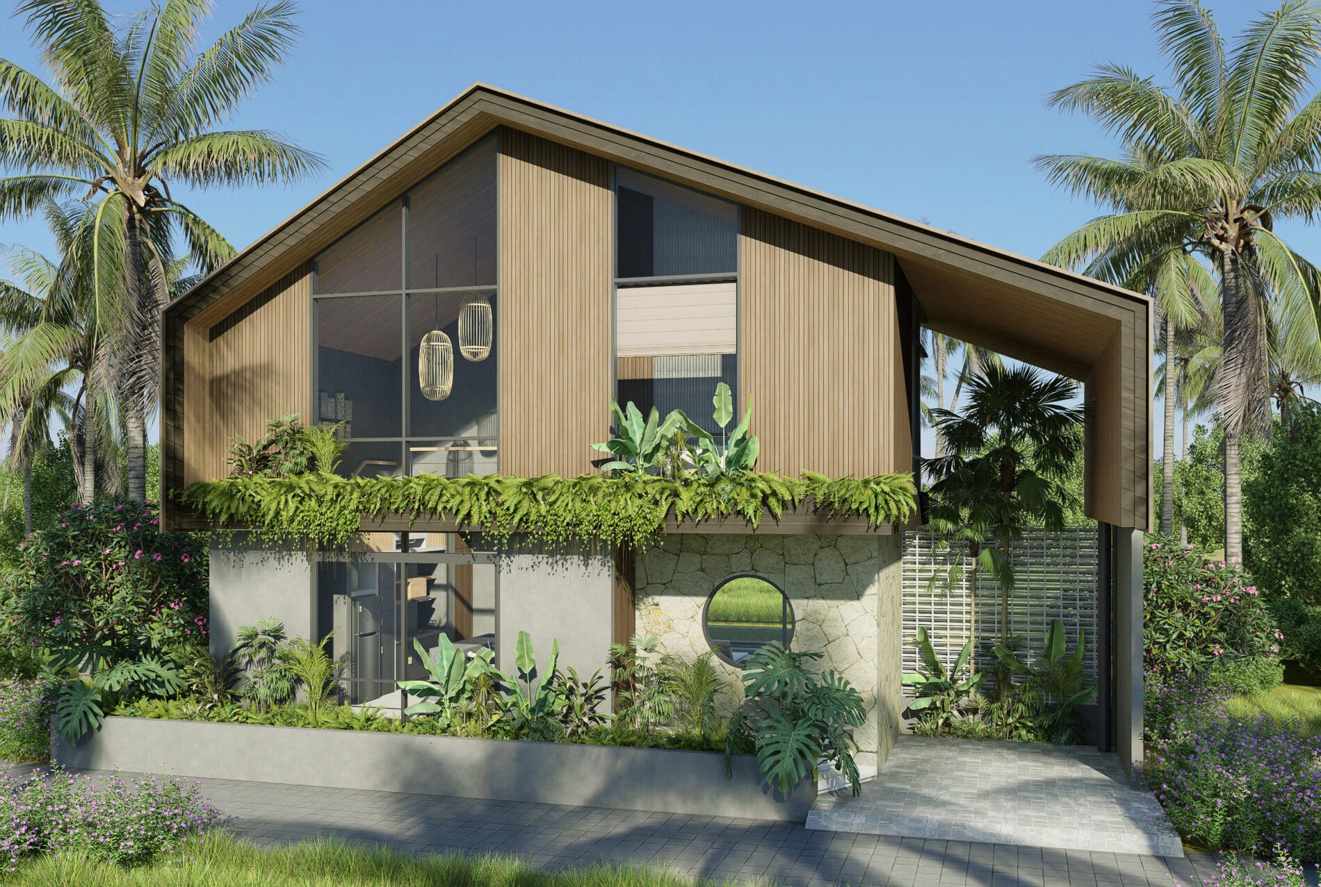 Off-plan 3 bedrooms villa in Pererenan Beachside