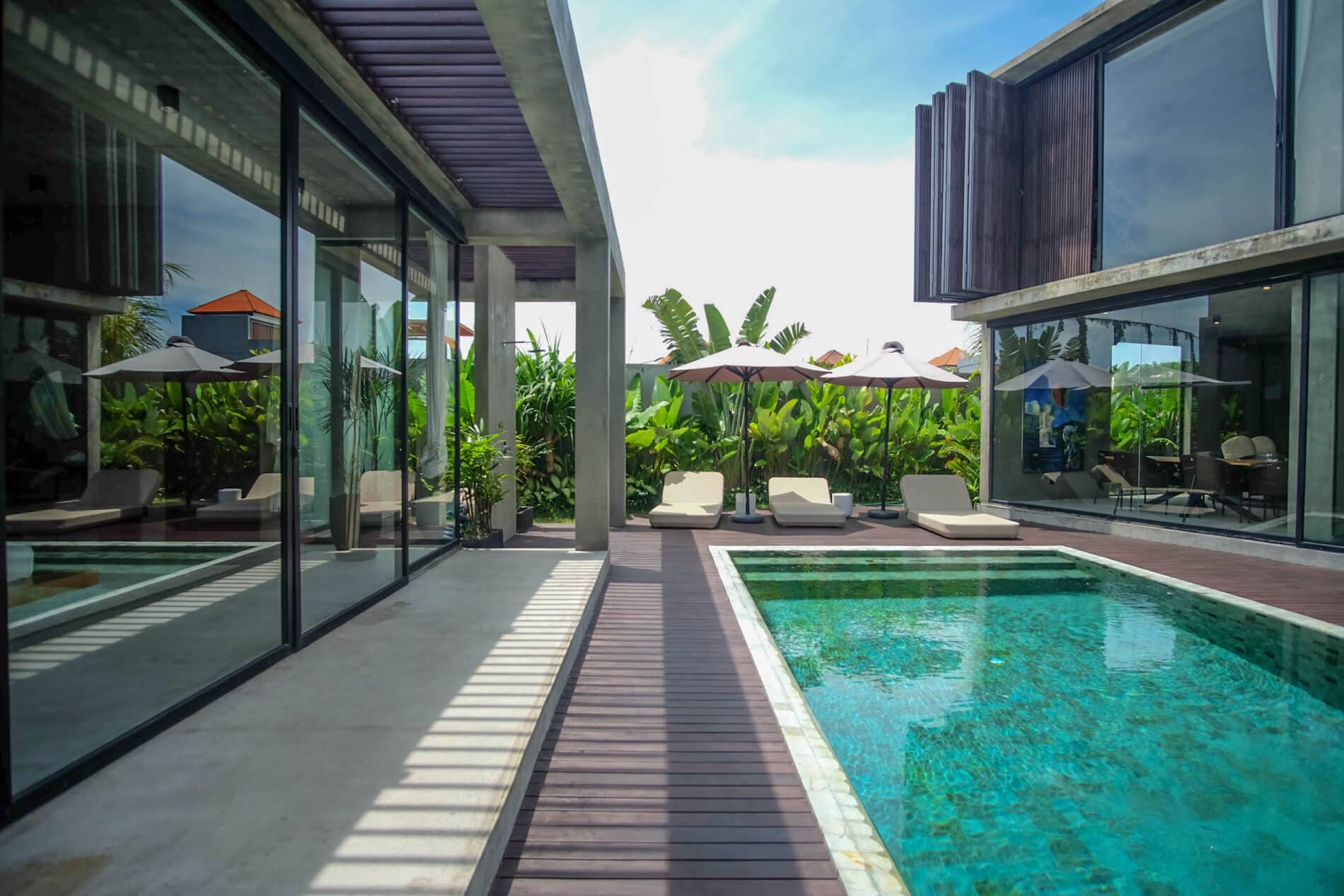 3 bedrooms modern villa in North Canggu