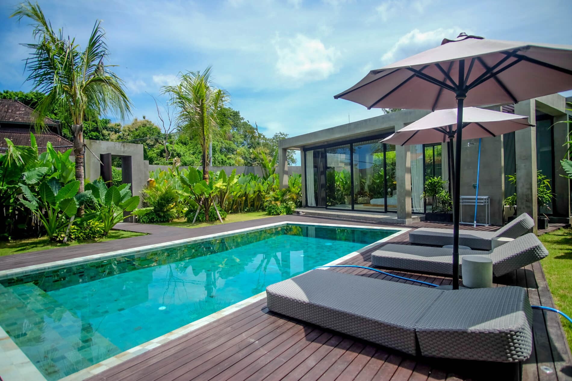 3 bedrooms modern villa in North Canggu