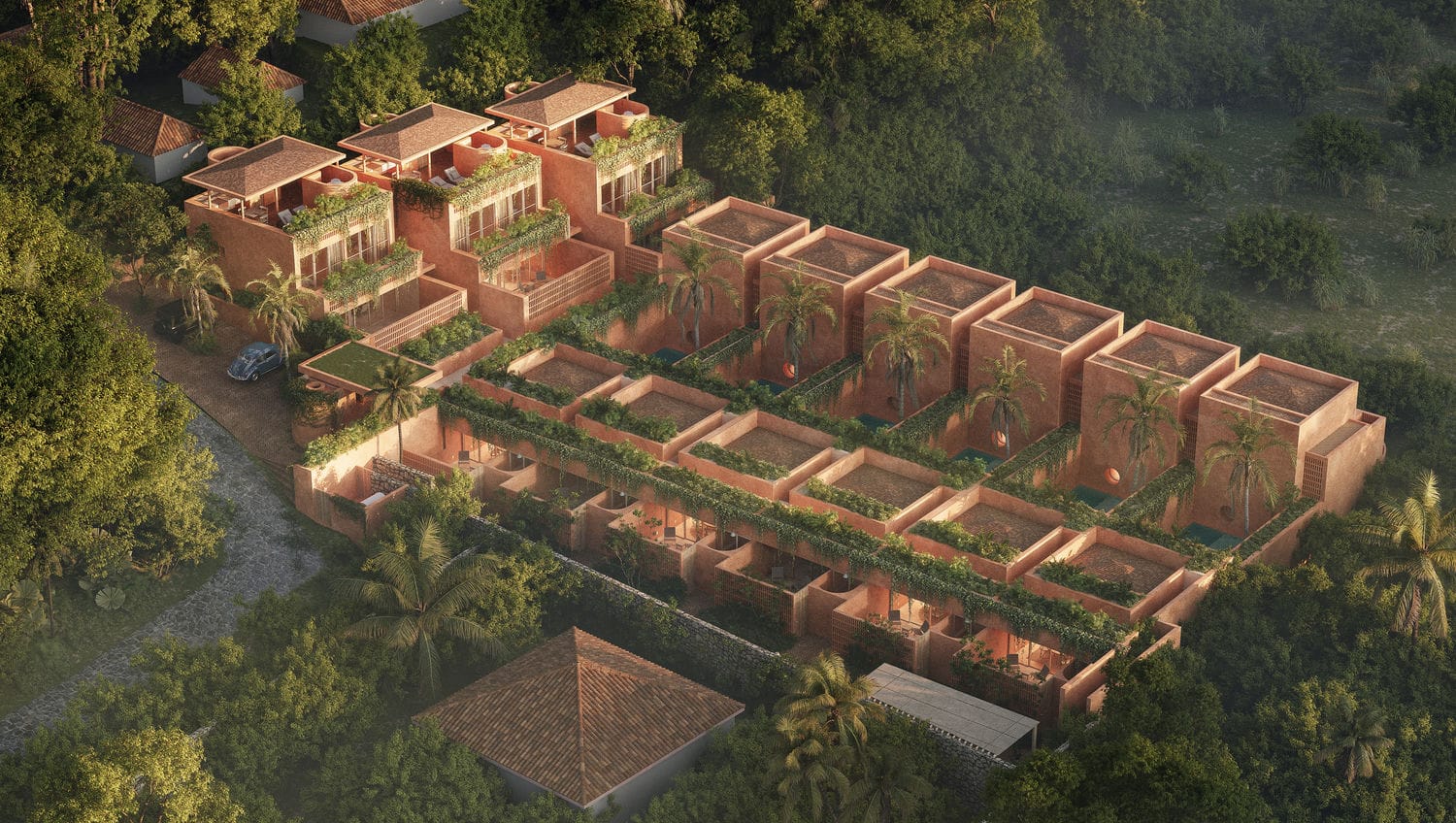Luxury villa development in Ungasan – type ocean view