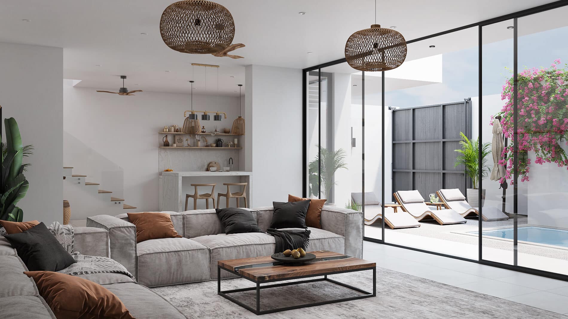 Modern 2-Bedroom Villas for Sale in Prime Jimbaran Location