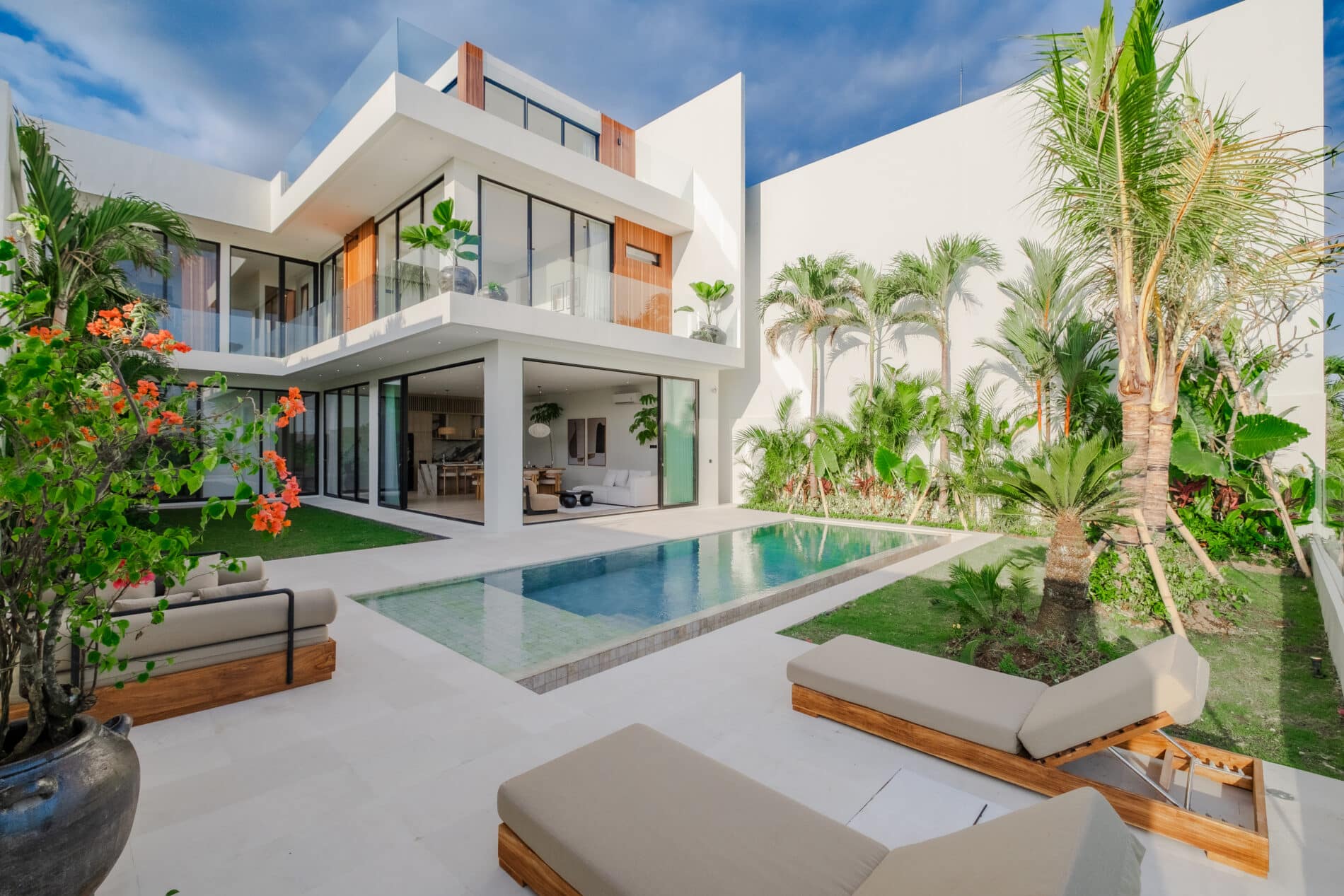 4-Bedroom Villa with Rooftop & Rice Field Views for Sale