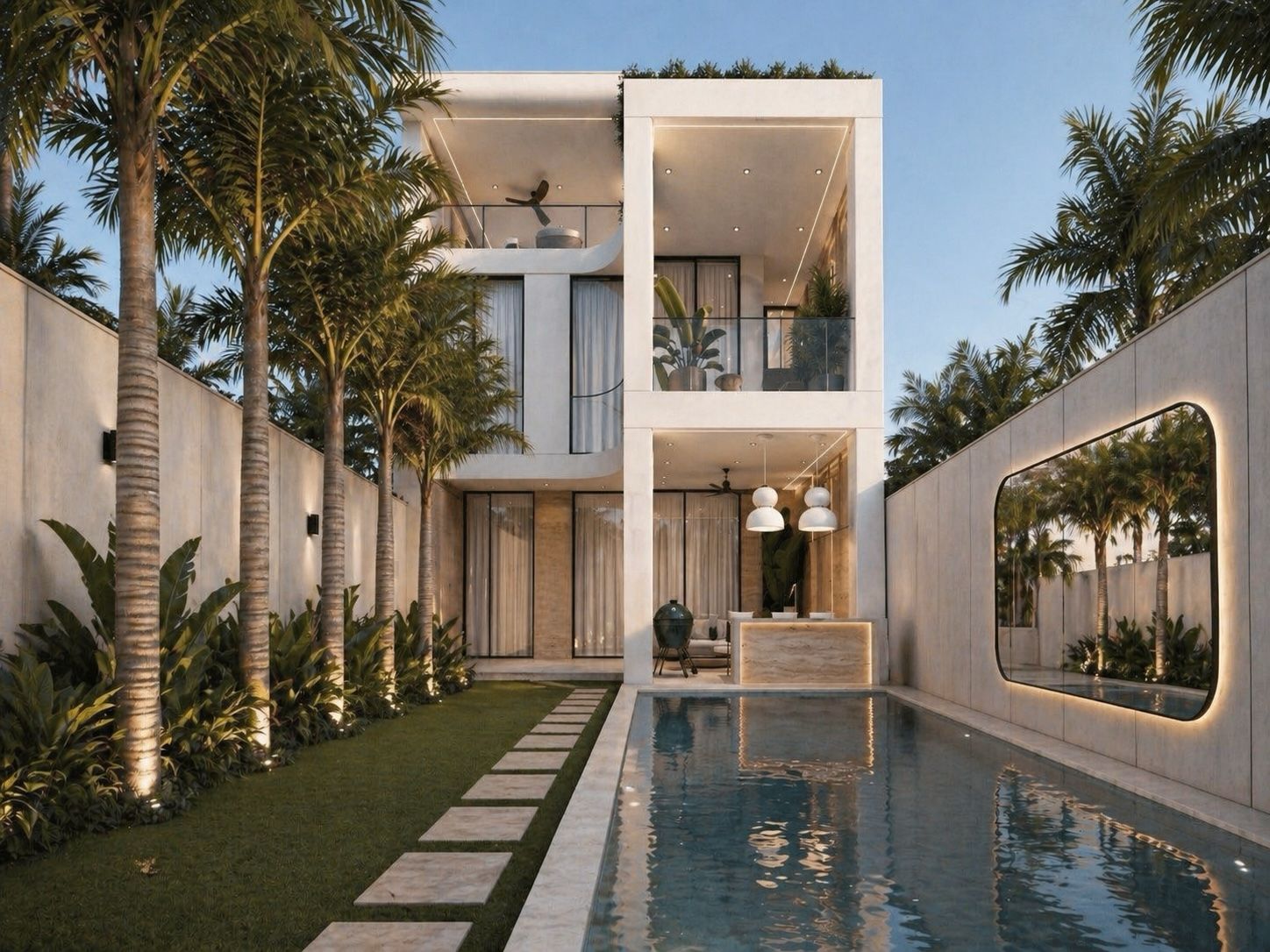 LUXURY 3-BEDROOM OCEAN VIEW VILLA PROJECT IN SESEH