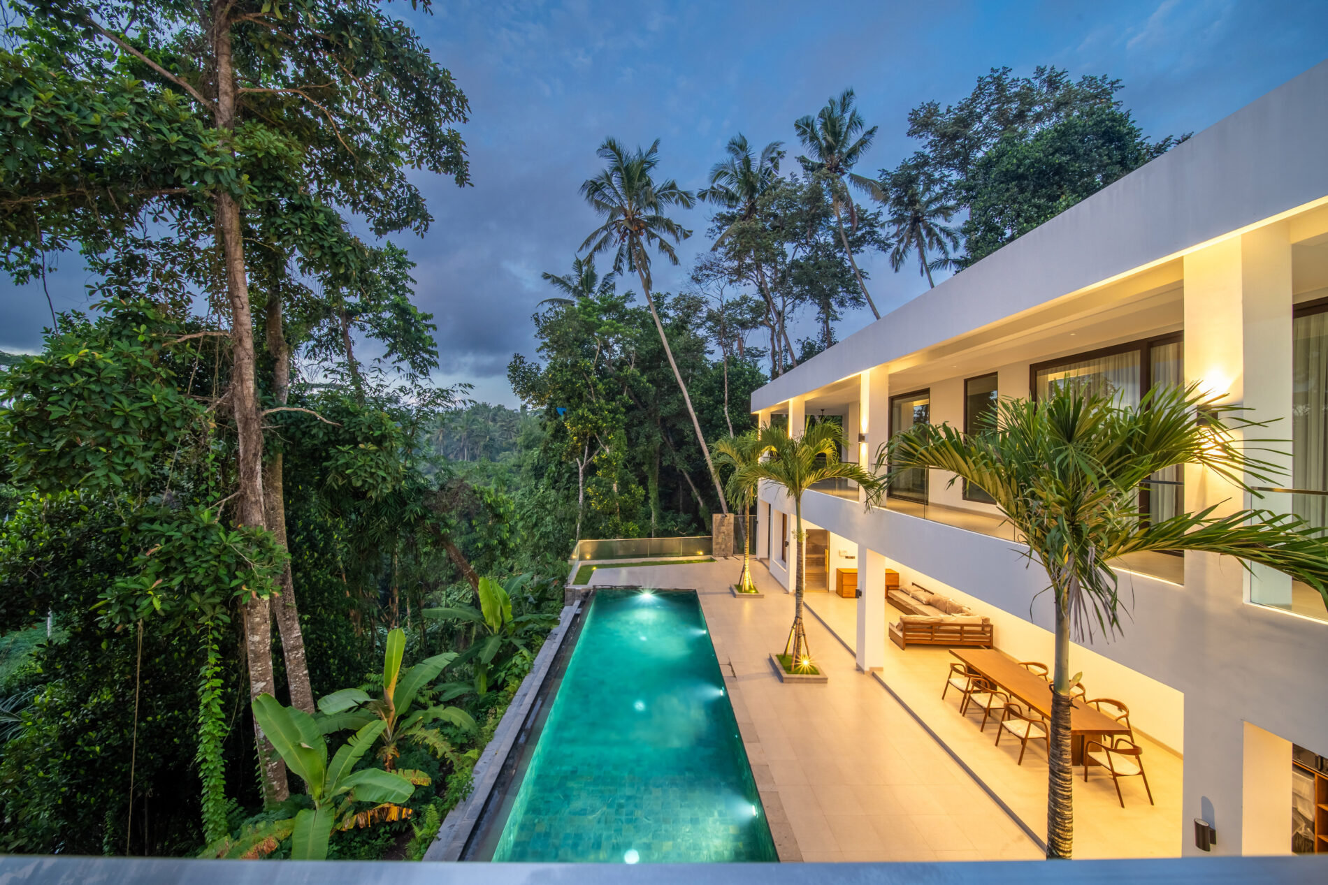 Luxury 4-Bedroom Jungle Villa for Sale Leasehold in Ubud
