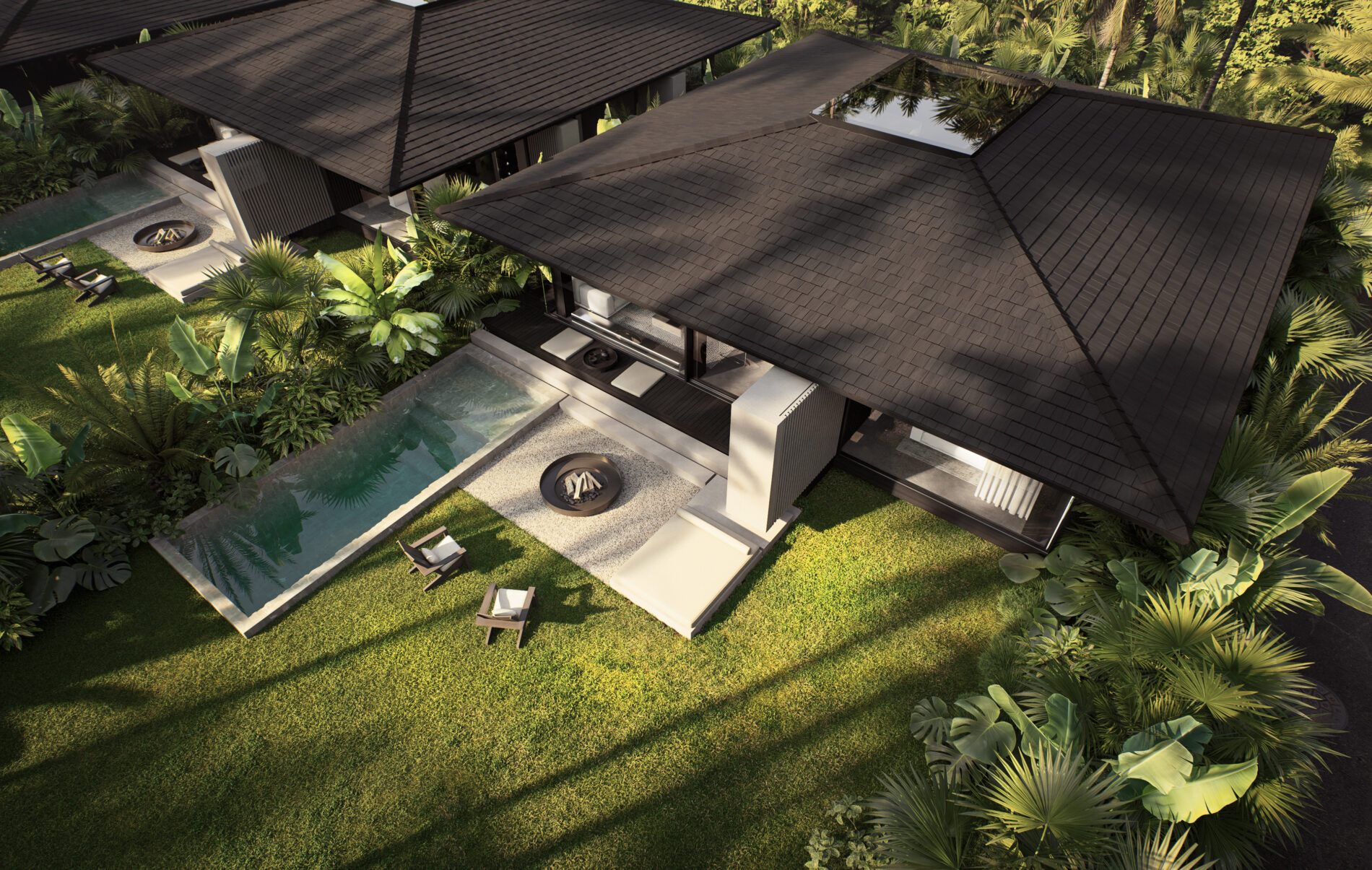 3 Bedroom Modern Jungle View Villa in Tegalalang Ubud – Leasehold