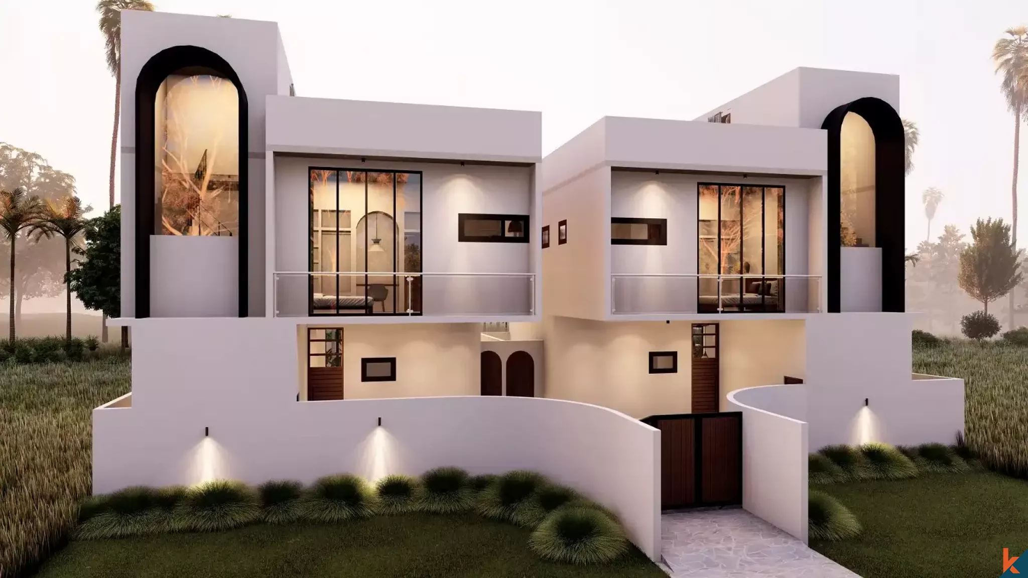 New four bedrooms leasehold villa walking distance to the beach (delivery in August 2025)