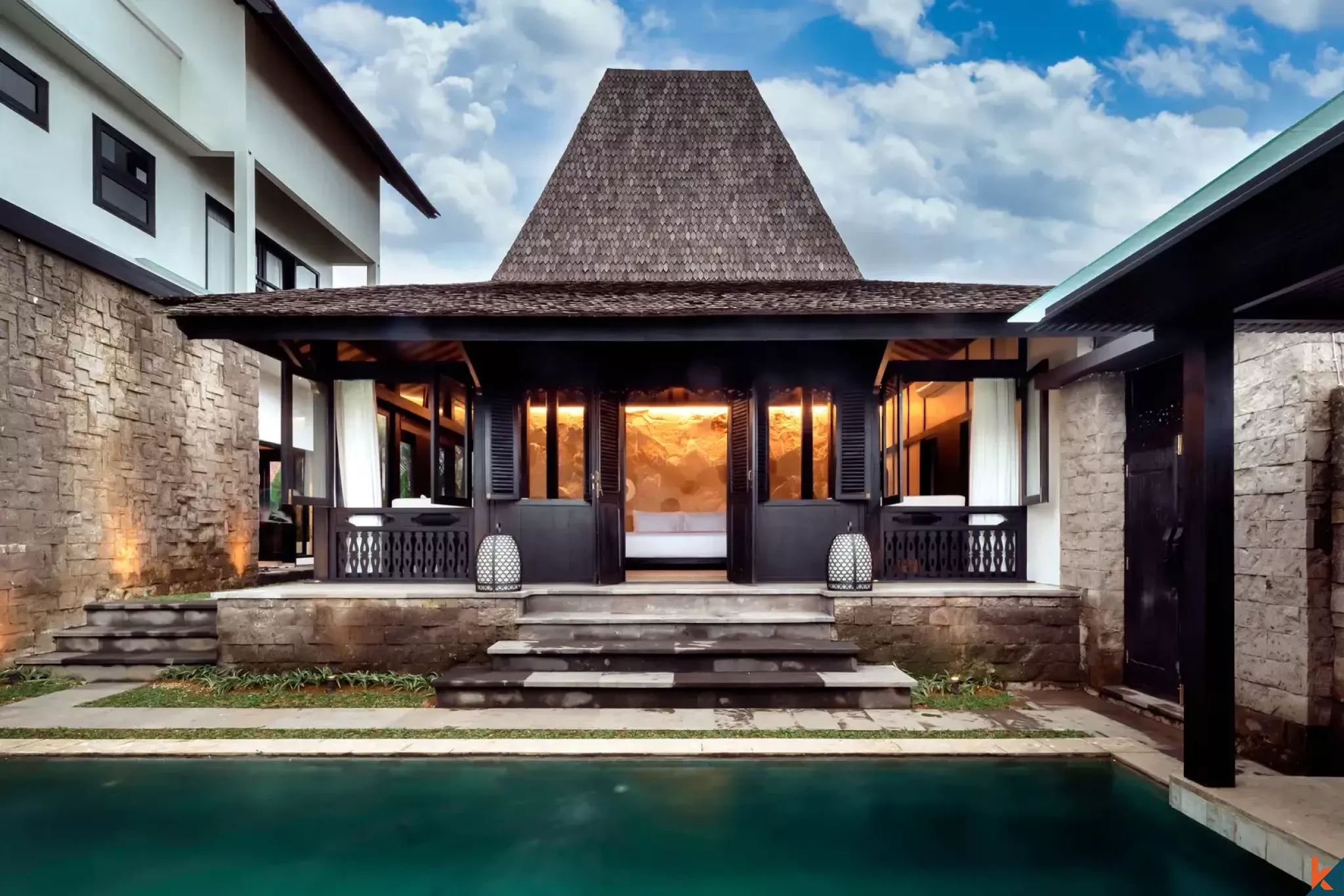Luxurious 5-Bedroom Freehold Villa with Modern Zen Aesthetic in the Heart of Canggu