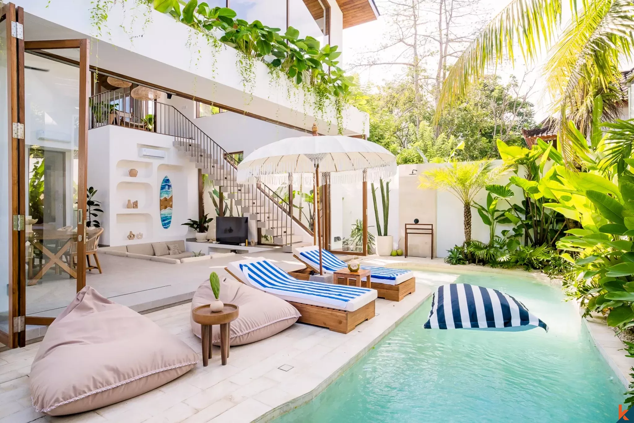 Stylish brand new two bedroom leasehold villa in Ungasan
