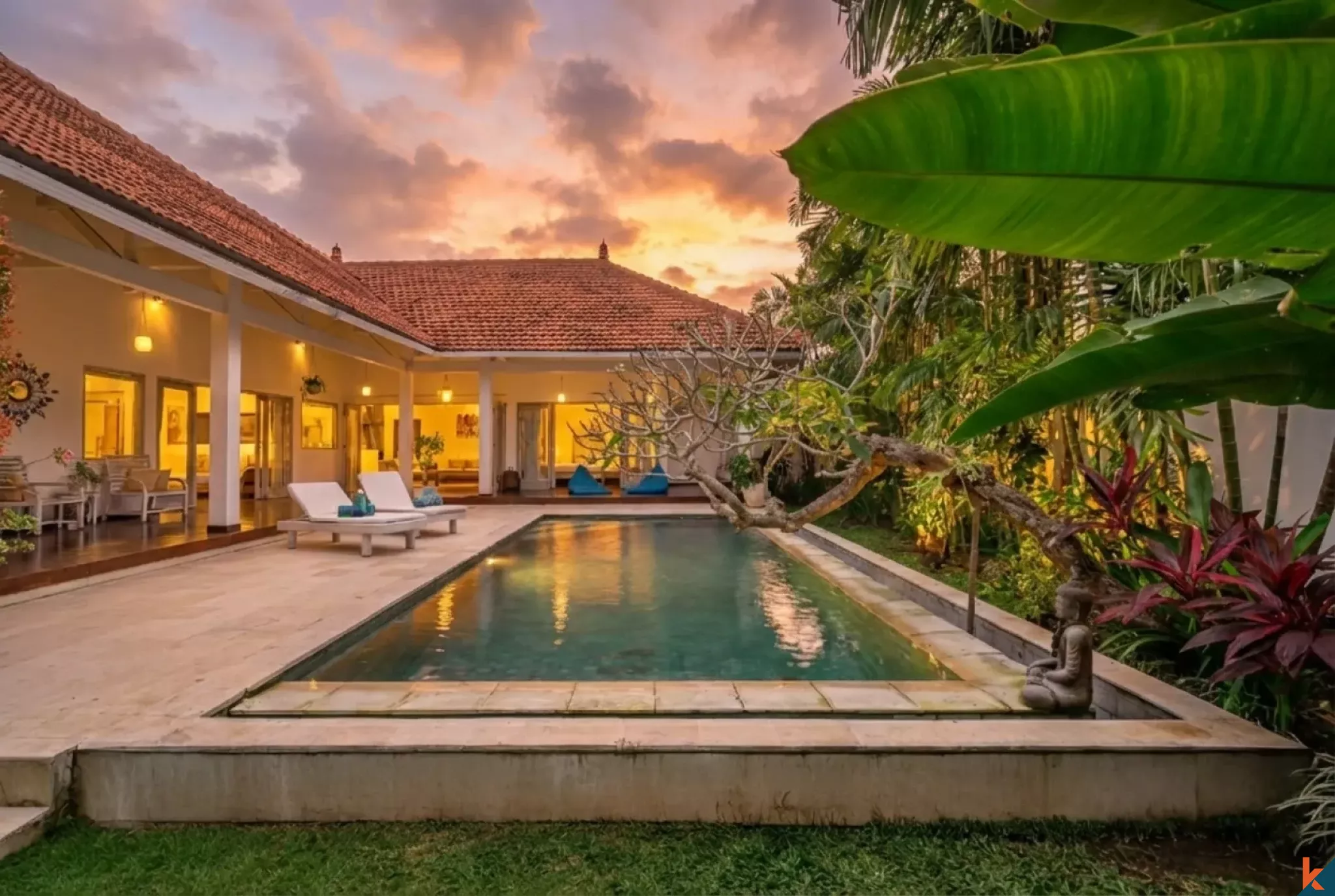 Good holiday leasehold three bedroom property in Ungasan